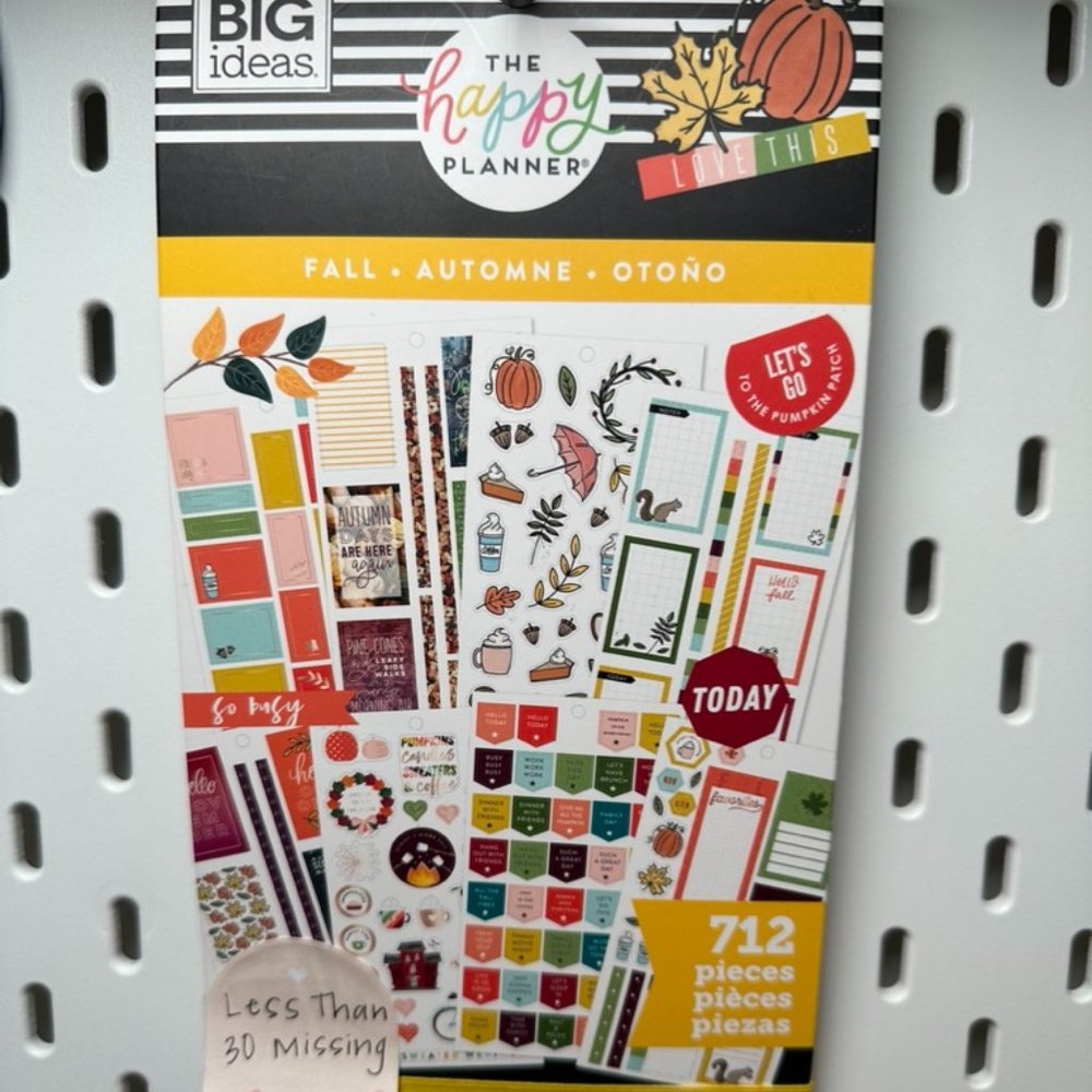 The Happy Planner Value Pack: Fall